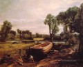 Construcción de barcos Romántico John Constable
